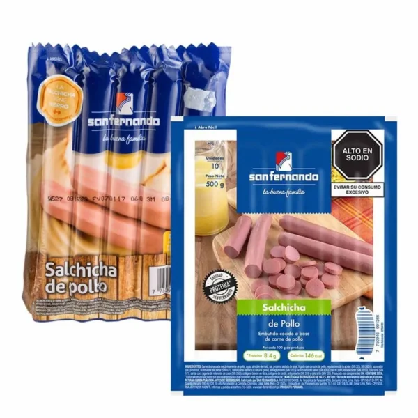 Jamón de Pollo - Salchicha - Image 2